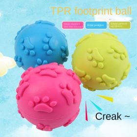3pcs Textured, Squeaky, Fun Dog Ball