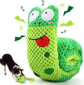 Interactive Squeaky Toy Snail