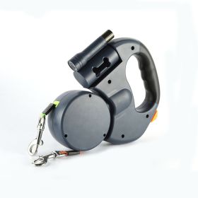 Double Lead Leash- with Light