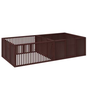 Puppy Whelping Box with Removable Doors