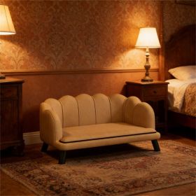 Dog Sofa With Wooden Legs