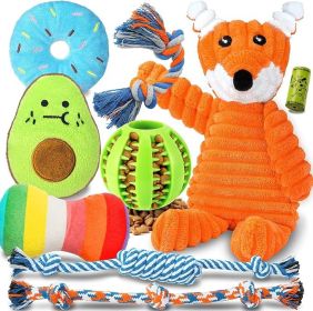 Zeaxuie 9 Pack Luxury Puppy Toys