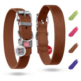 Long Lasting Leather Dog Collar for XSmall Dogs 8-11 inch