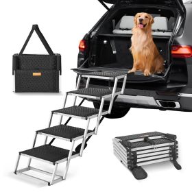 VEVOR Wide 5-step Dog Car Steps