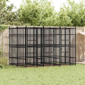 Powder-coated Steel Durable Dog Kennel