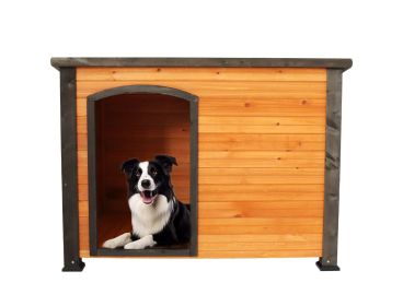 45" Wooden Dog House