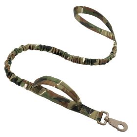 Nylon Adjustable Tactical Dog Leash (colour: Military green, Specifications (length * width): 100-150cm)