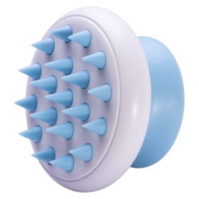 Pet Life 'Scwubba' Handheld Bathing, Brushing, and Massaging Pet Comb (Color: Blue)